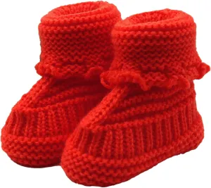 Baby Infant Newborn Crochet Short Boots Toddler Light Breathable Mesh House Booties Girls Indoor First Walking Shoes