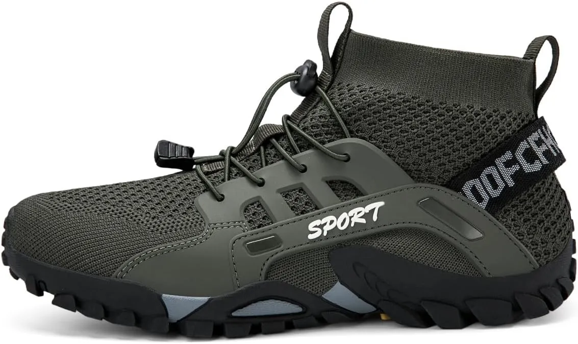 FACETU'S Athletic Hiking Shoes, Non Slip Sport Running Shoes, Walking Shoes, Rubber Sole