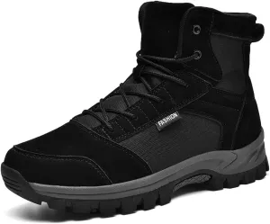 LEADER SHOW Men's Classic Desert Military Boots Lace Up Ankle High Top Casual Work Outdoor Hiking Shoes