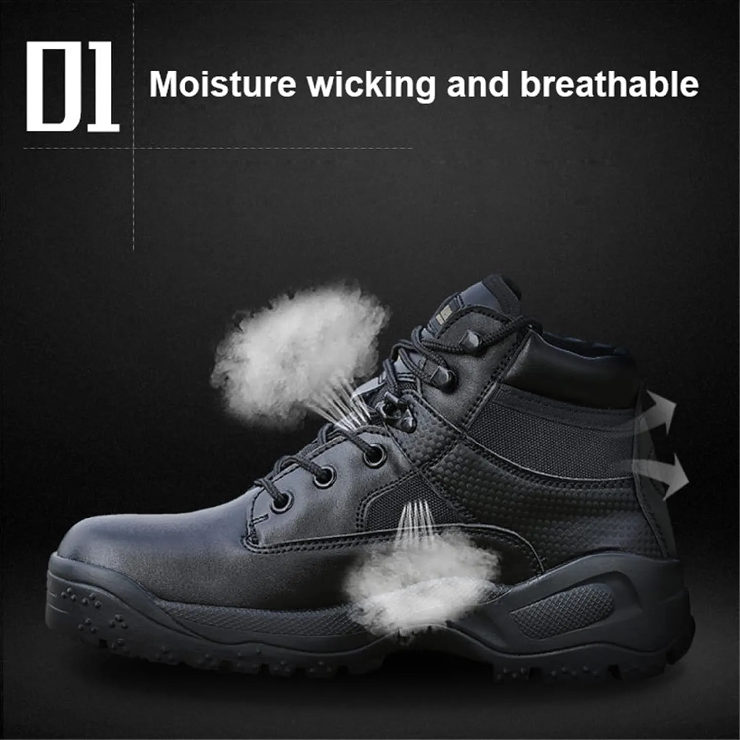 Low Cut Training Shoes,Waterproof Hiking Work Boots,Men's Tactical Boots,Lightweight Army Combat Boots,Suit for Tactical, Military, Combat, Hunting, Motorcycle,Etc