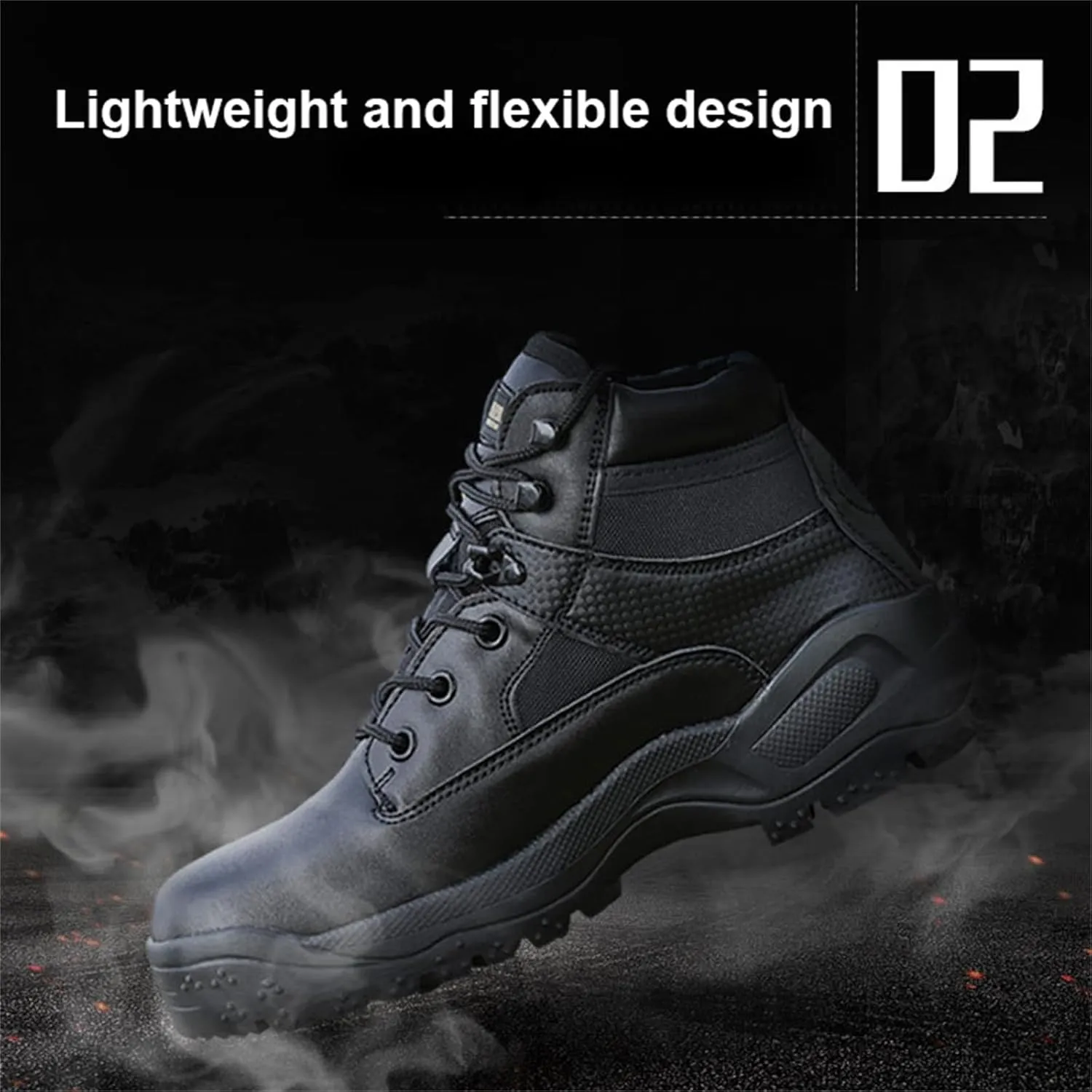 Low Cut Training Shoes,Waterproof Hiking Work Boots,Men's Tactical Boots,Lightweight Army Combat Boots,Suit for Tactical, Military, Combat, Hunting, Motorcycle,Etc