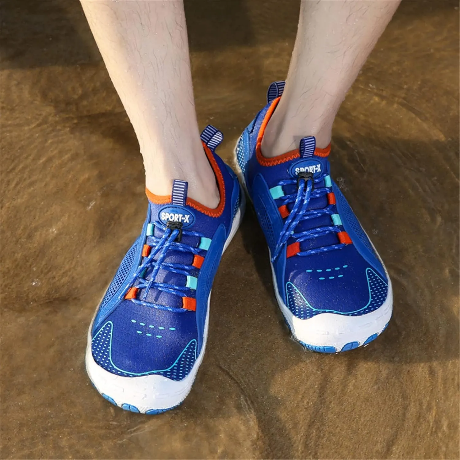 Mens Closed Toe Water Shoes Size 12 Closed Toe Non Slip Water Shoes for Hiking Women Mens Extra Wide Water Shoes Jogging Quick Dry Pool Sports Sneaker for Water Sports Travel Walk