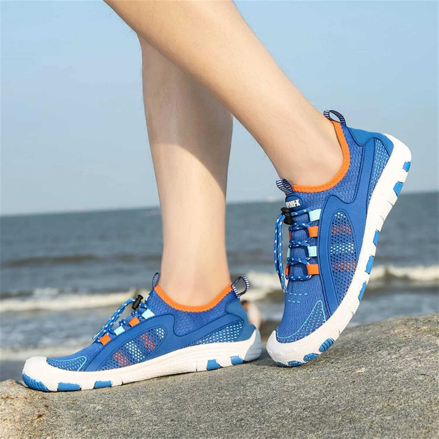 Mens Closed Toe Water Shoes Size 12 Closed Toe Non Slip Water Shoes for Hiking Women Mens Extra Wide Water Shoes Jogging Quick Dry Pool Sports Sneaker for Water Sports Travel Walk