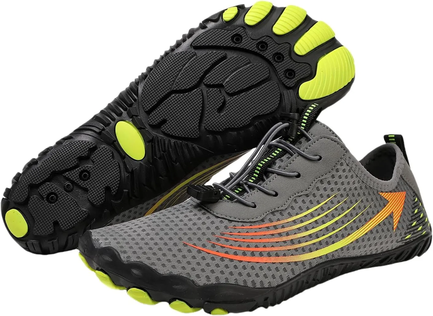 Pro Barefoot Shoes Women Men, Grounded Footwear Barefoot Walking Shoes, Pro Barefoot Shoes with Wide Toe Box for Hiking, Walking, Healthy & Non-Slip Lightweight Breathable Barefoot Shoes Unisex