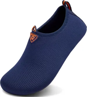 Racqua Men & Women Water Shoes Barefoot Quick-Dry Beach Swim Yoga Socks