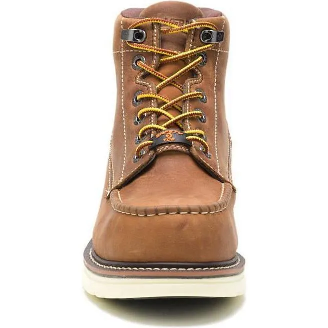 Wolverine Men's I-90 Durashock 6" Comp Toe WP Wedge Work Boot - Tan - W201097